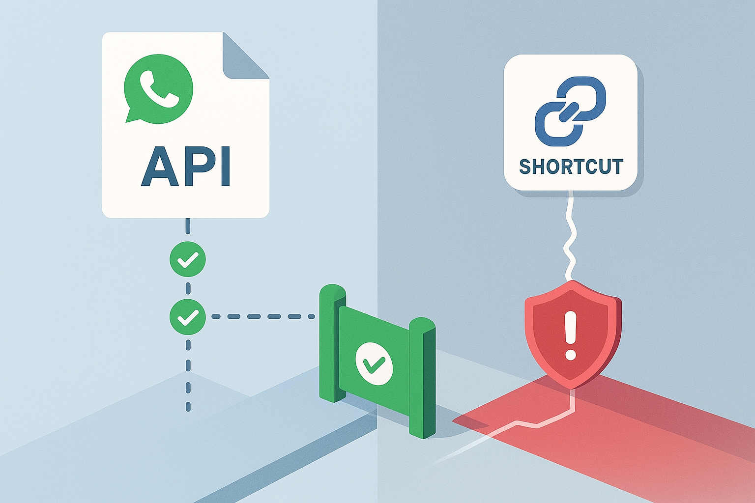 Illustration for: The Hidden Cost of Non-Compliant WhatsApp Automation