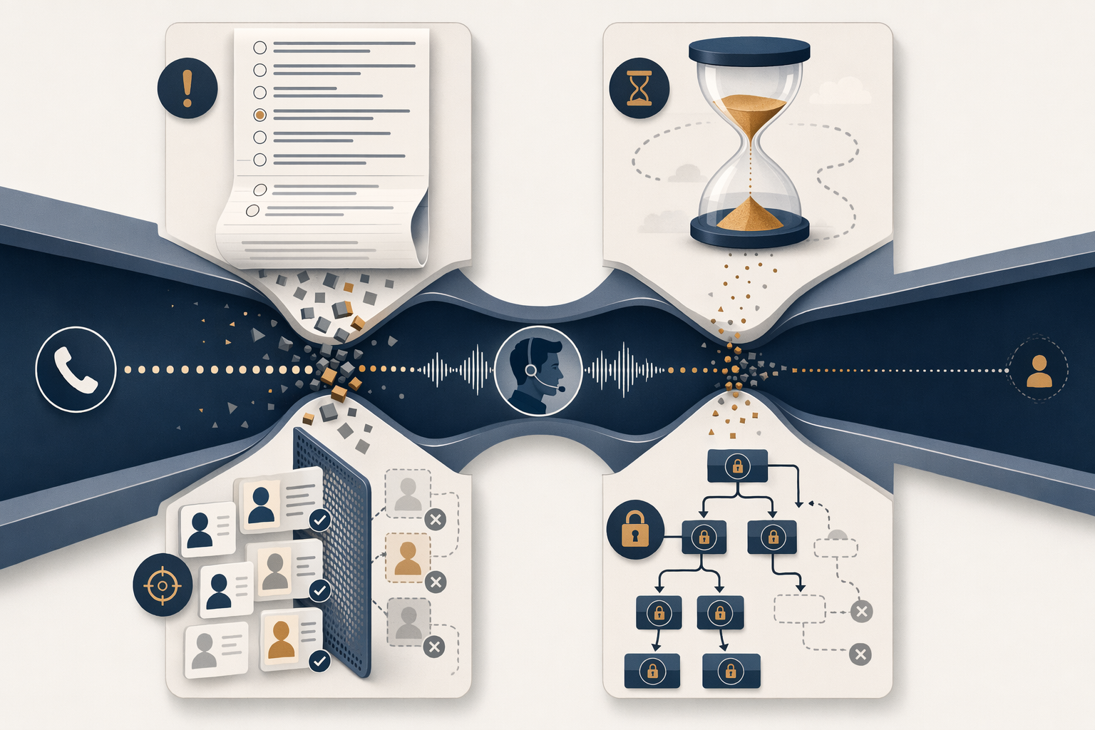 Illustration for: Why Outbound Sales Calls Take Too Long: 4 Operational Bottlenecks