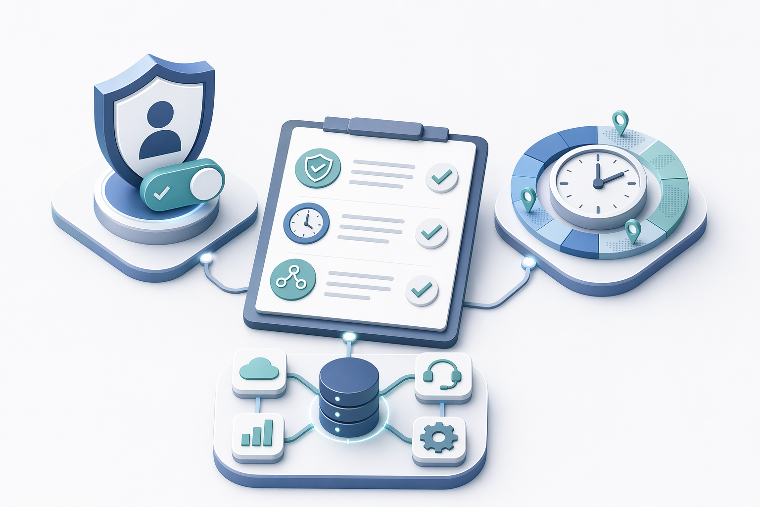 Illustration for: Compliance and Setup Requirements for Voice Automation