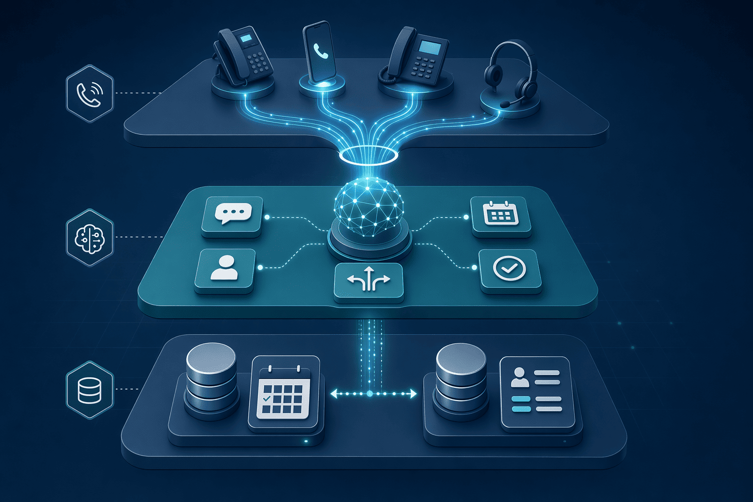 Illustration for: How AI Voice Appointment Booking Works (Architecture Overview)