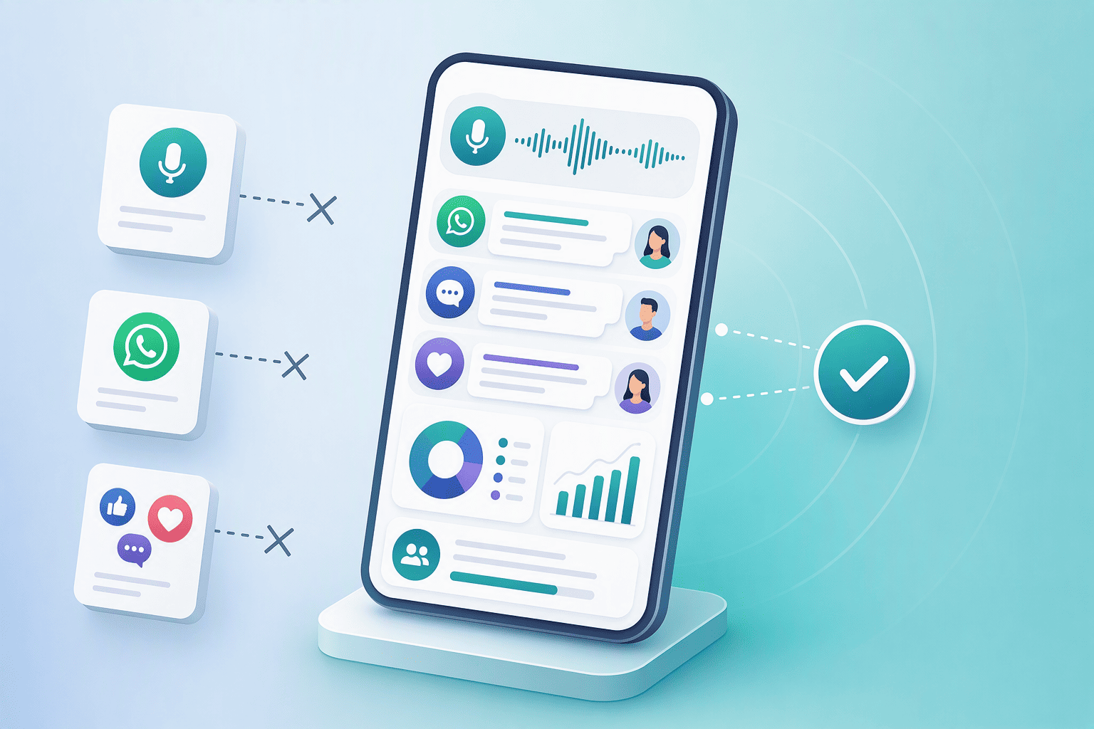 Illustration for What Is a Multi-Channel Sales Automation Platform?