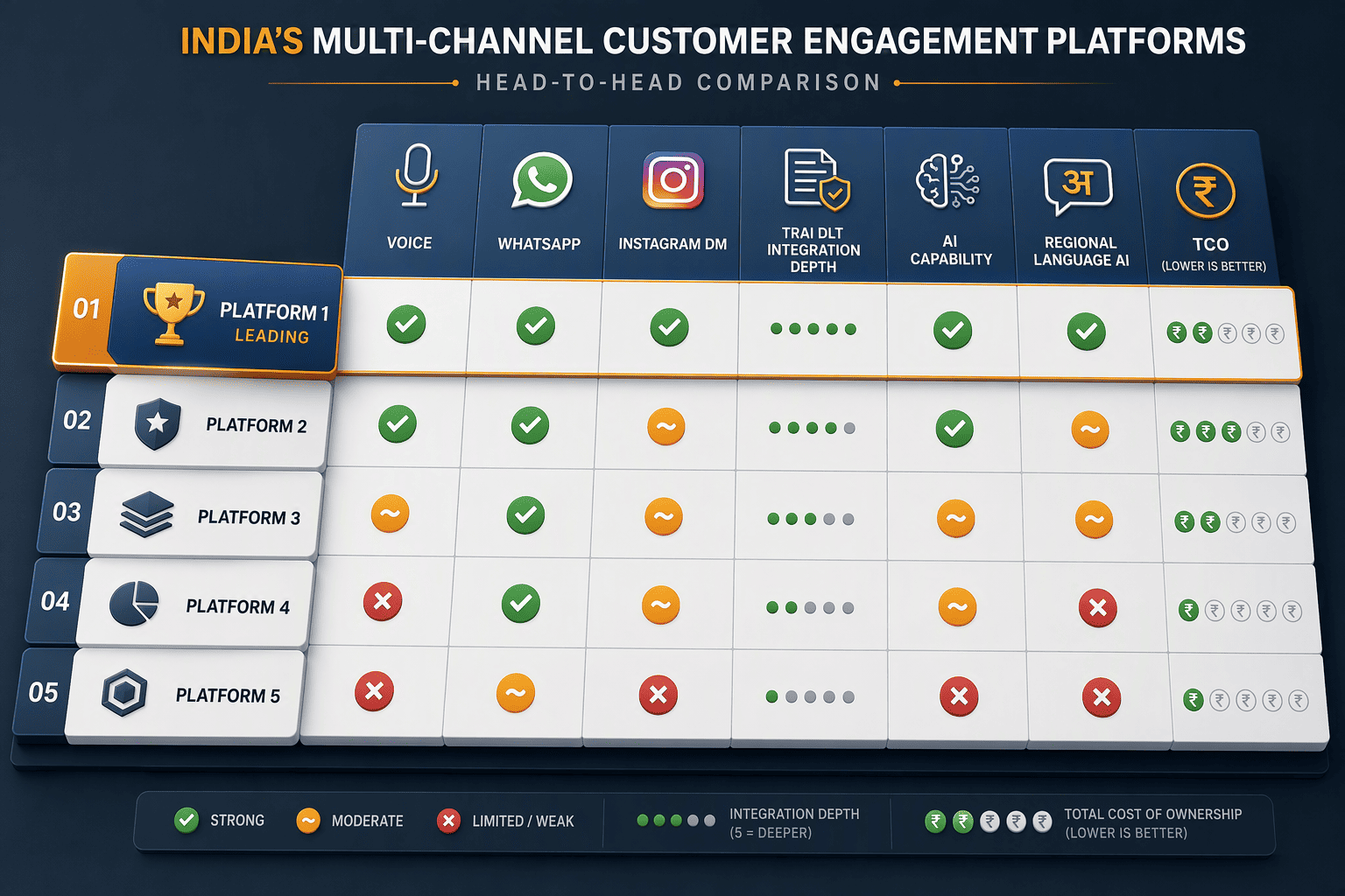 Illustration for Head-to-Head: A Buyer’s Comparison of Top Platforms