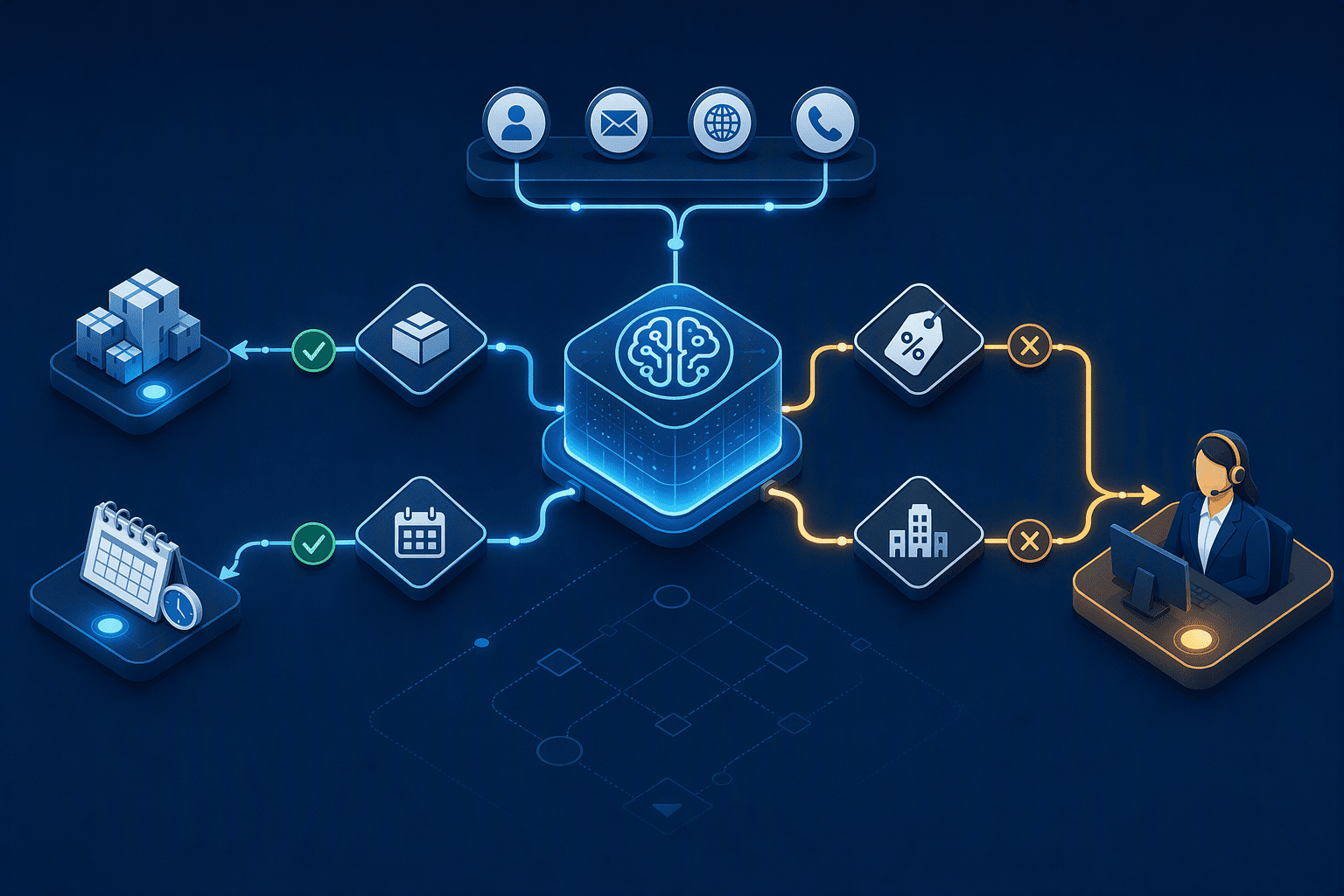 Illustration for Step 3: Set Up Your AI Agent's Seamless Handoff Logic to Human Reps