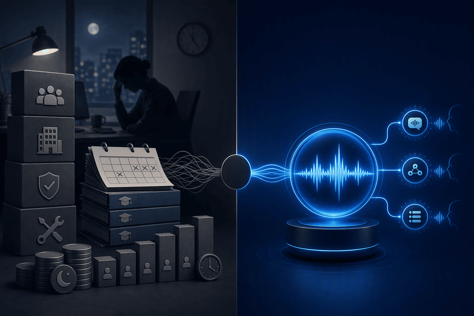 Illustration for Step 5: Analyse the True Costs of AI After-Hours Follow-Up vs. Traditional Staffing
