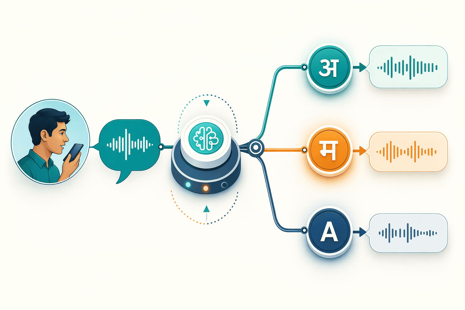 Illustration for: Multi-Language Support: Configuring Hindi, Marathi, and English