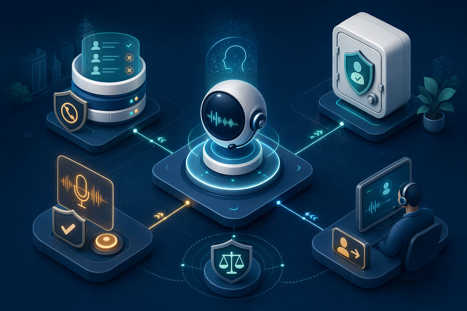 Illustration for: Compliance and Human Handoff Architecture, What to Ask Before You Sign