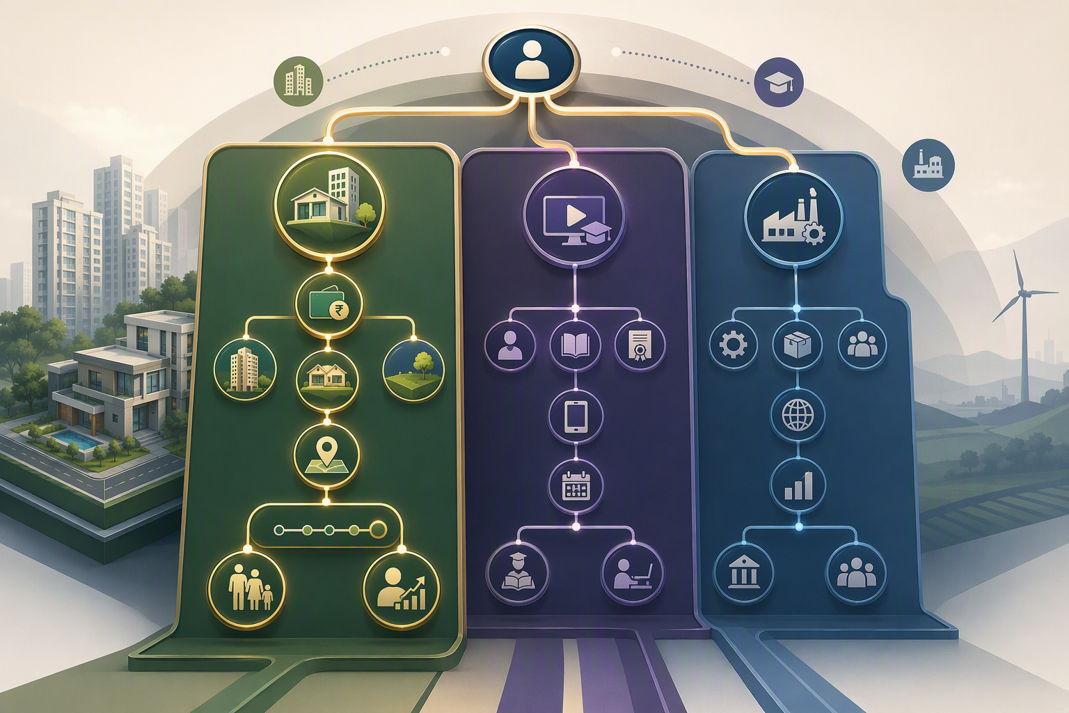 Illustration for Industry Playbooks: Vertical-by-Vertical Qualification for Maximum Conversion