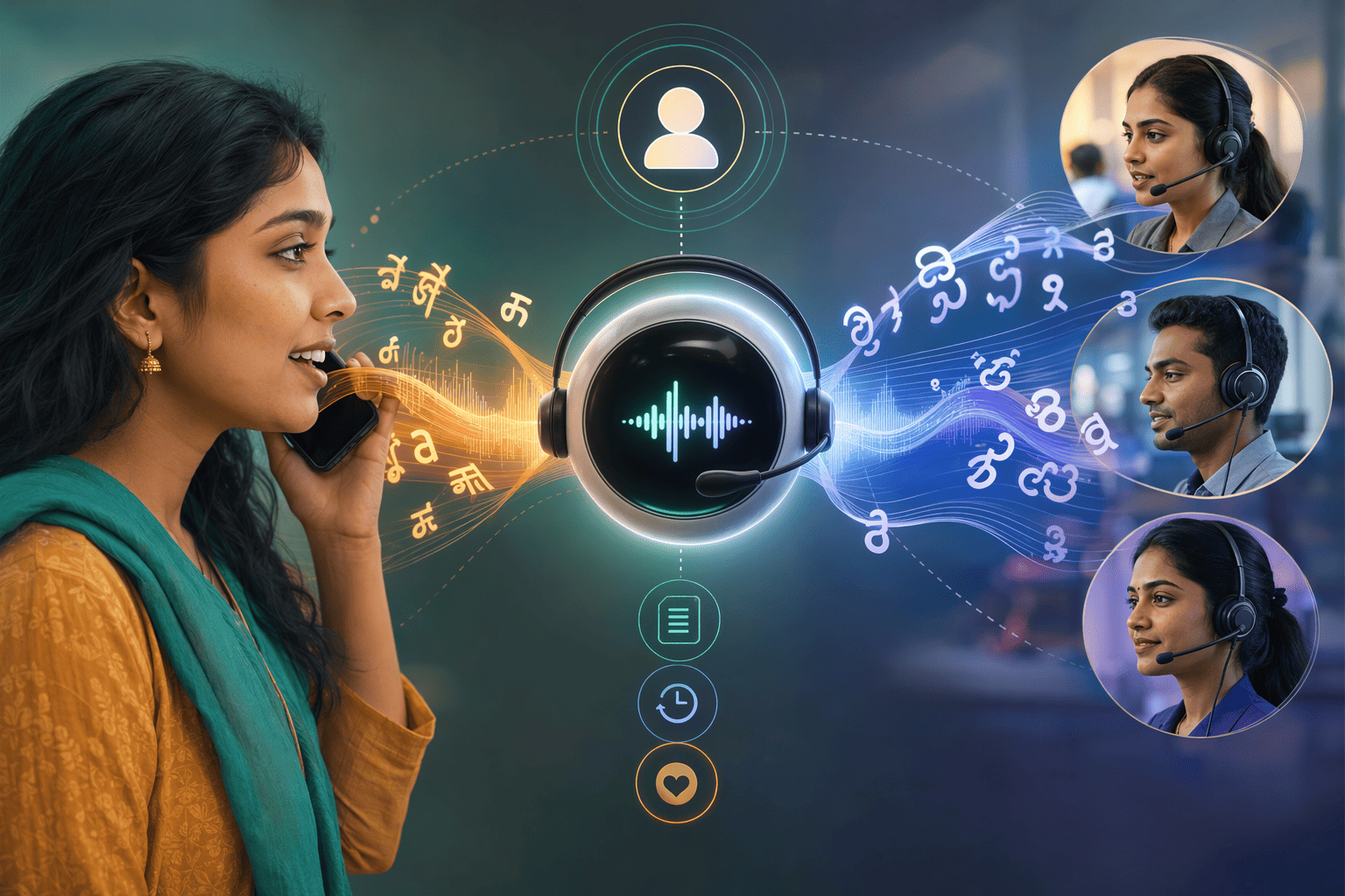 Illustration for: Multilingual Support: Kannada, Hindi & Beyond