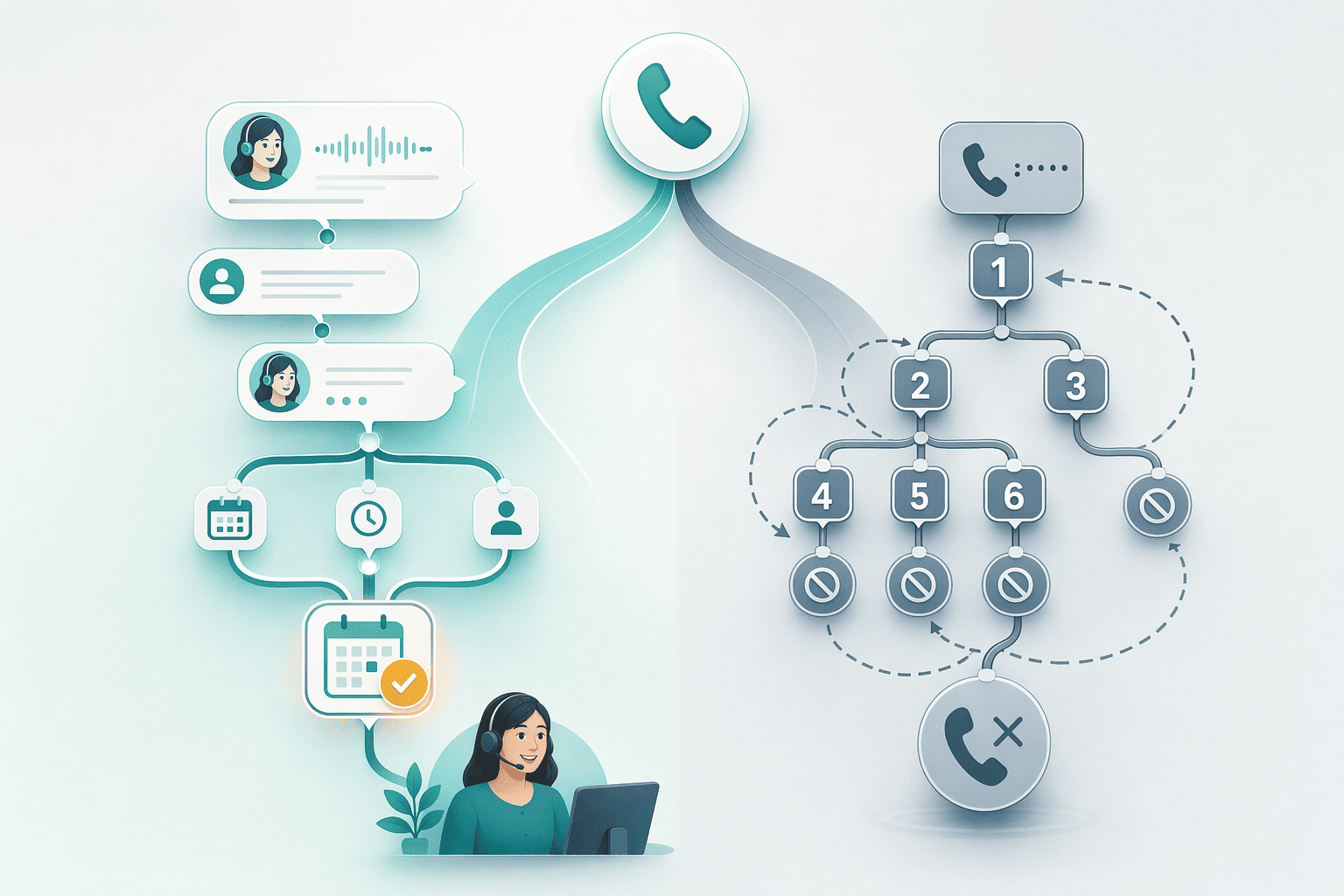 Illustration for: What Makes a Voice AI Appointment Scheduler Sound Natural?