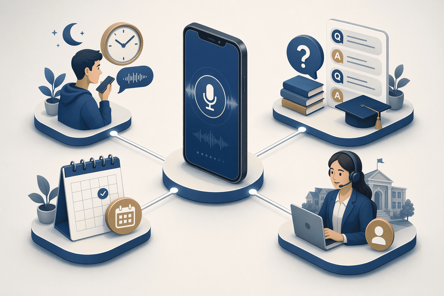 Illustration for: What Makes a Phone Call Tool Effective for Student Admissions?