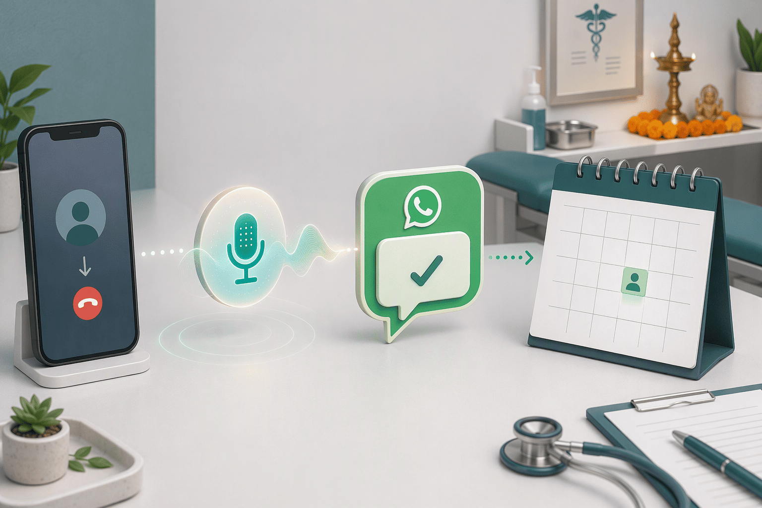 Illustration for 1. EchoLeads AI, The Most Complete AI-First Scheduling Solution for Small Clinics