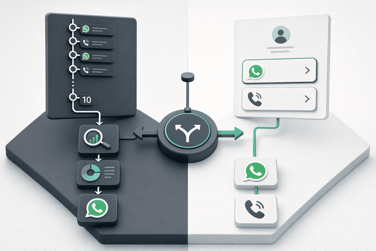 Illustration for: Auto-routing by customer preference: technical implementation