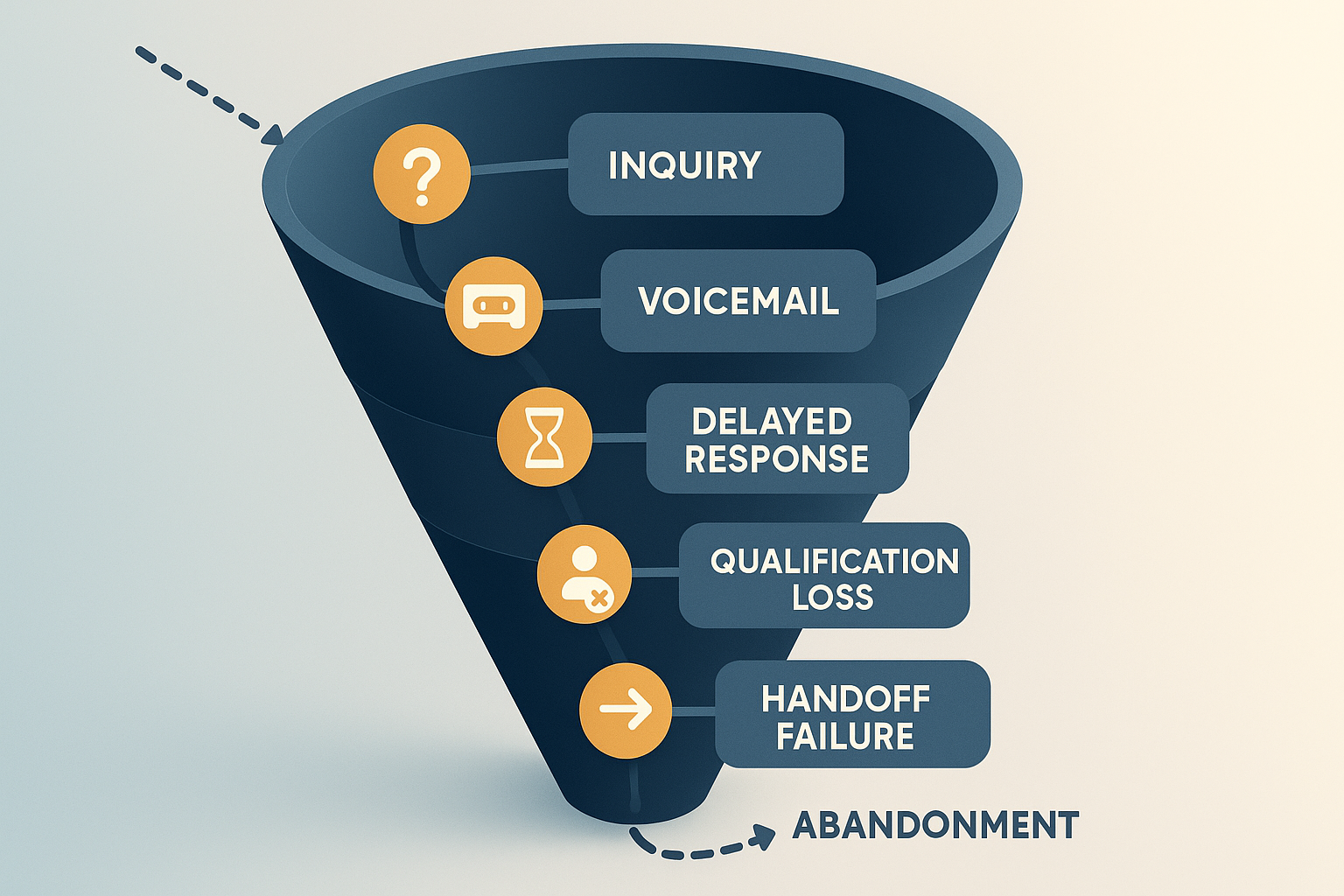 Illustration for: The Five After-Hours Lead Leakage Points