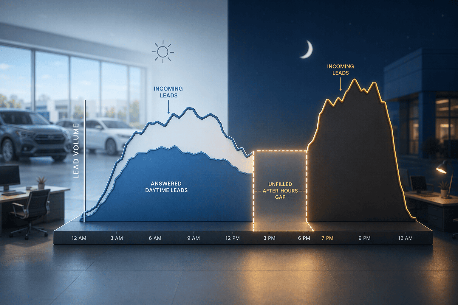 Illustration for The After-Hours Revenue Gap: How Many High-Intent Leads You're Leaving Unanswered