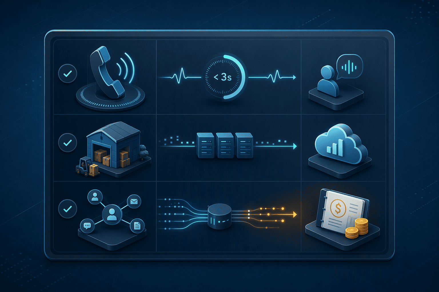 Illustration for Evaluating an AI Voice Platform for 24/7 Sales Coverage: A Capability Checklist