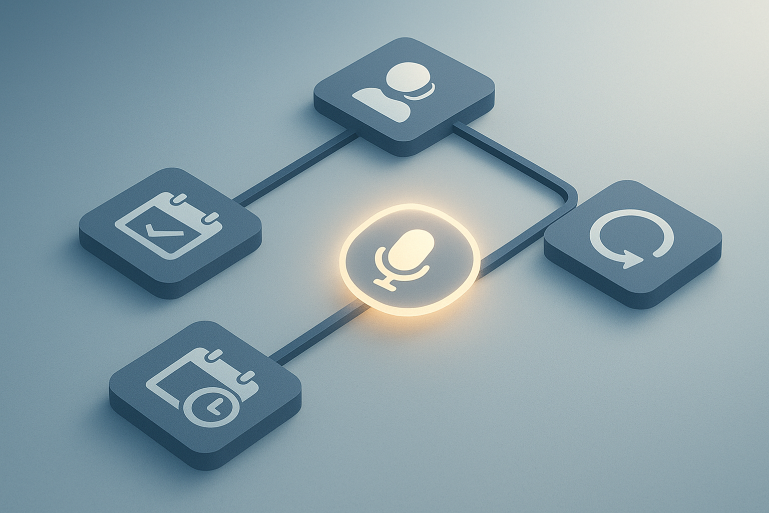Illustration for: Decision Framework: Evaluating Voice Automation Tools by Use Case