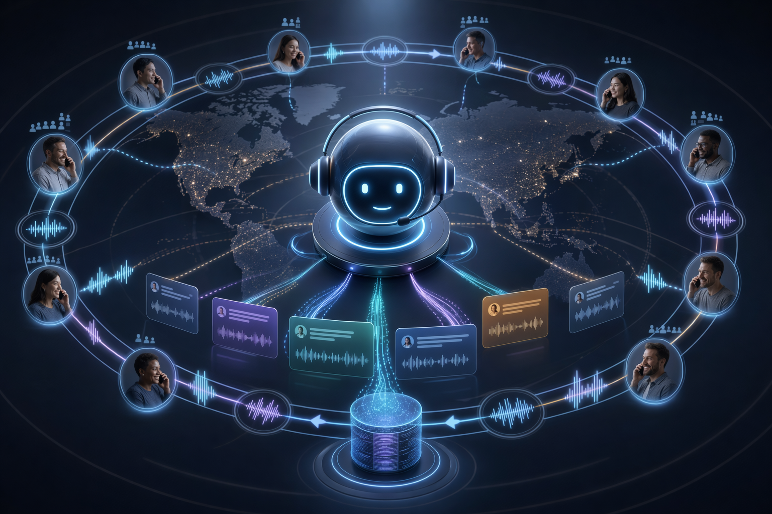 Illustration for: Step 3: Deploy 24/7 Voice Automation for Outbound Prospecting
