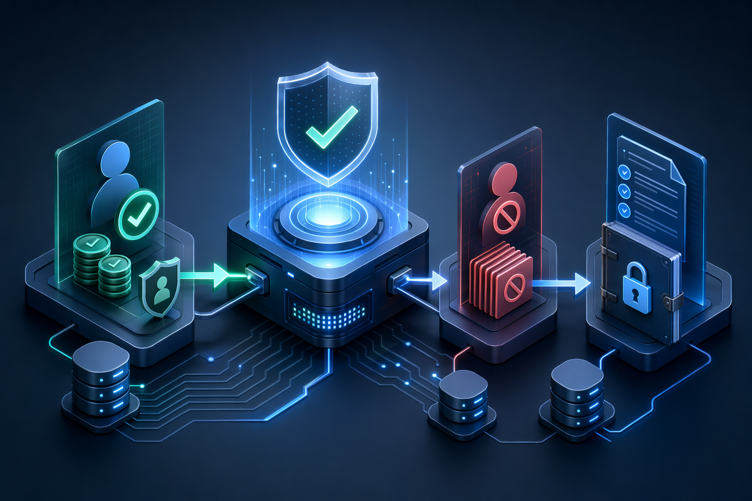 Illustration for: Compliance and Data Security in Automated Scheduling Systems