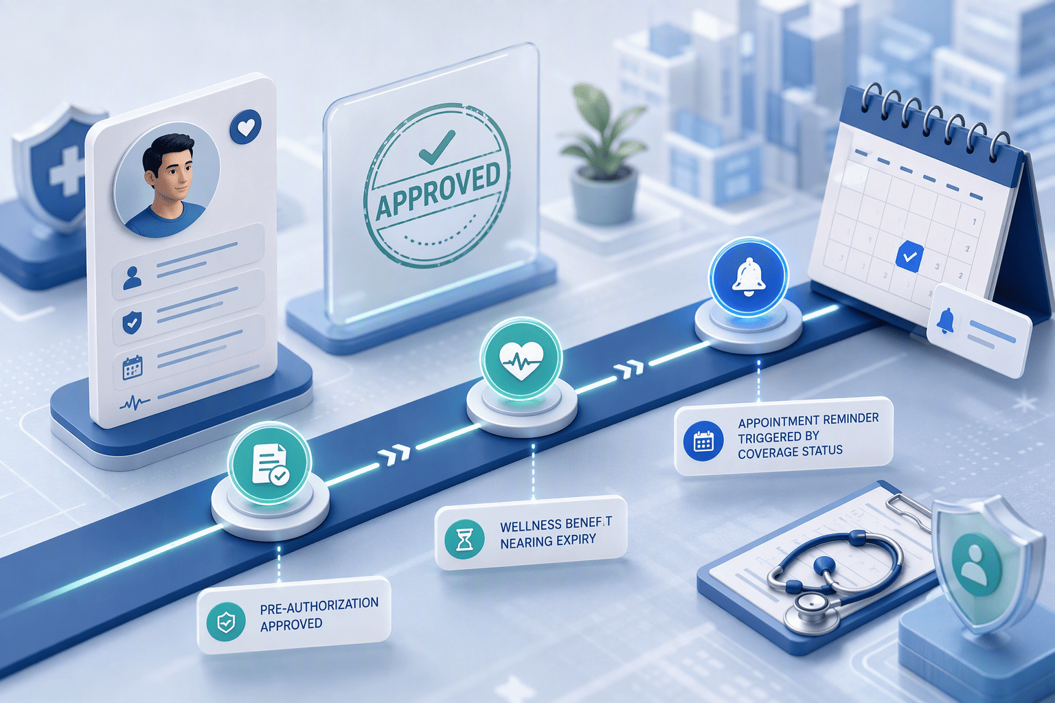 Illustration for 5. MediBuddy: Integrated Provider Platform with Insurance and Appointment Lifecycle