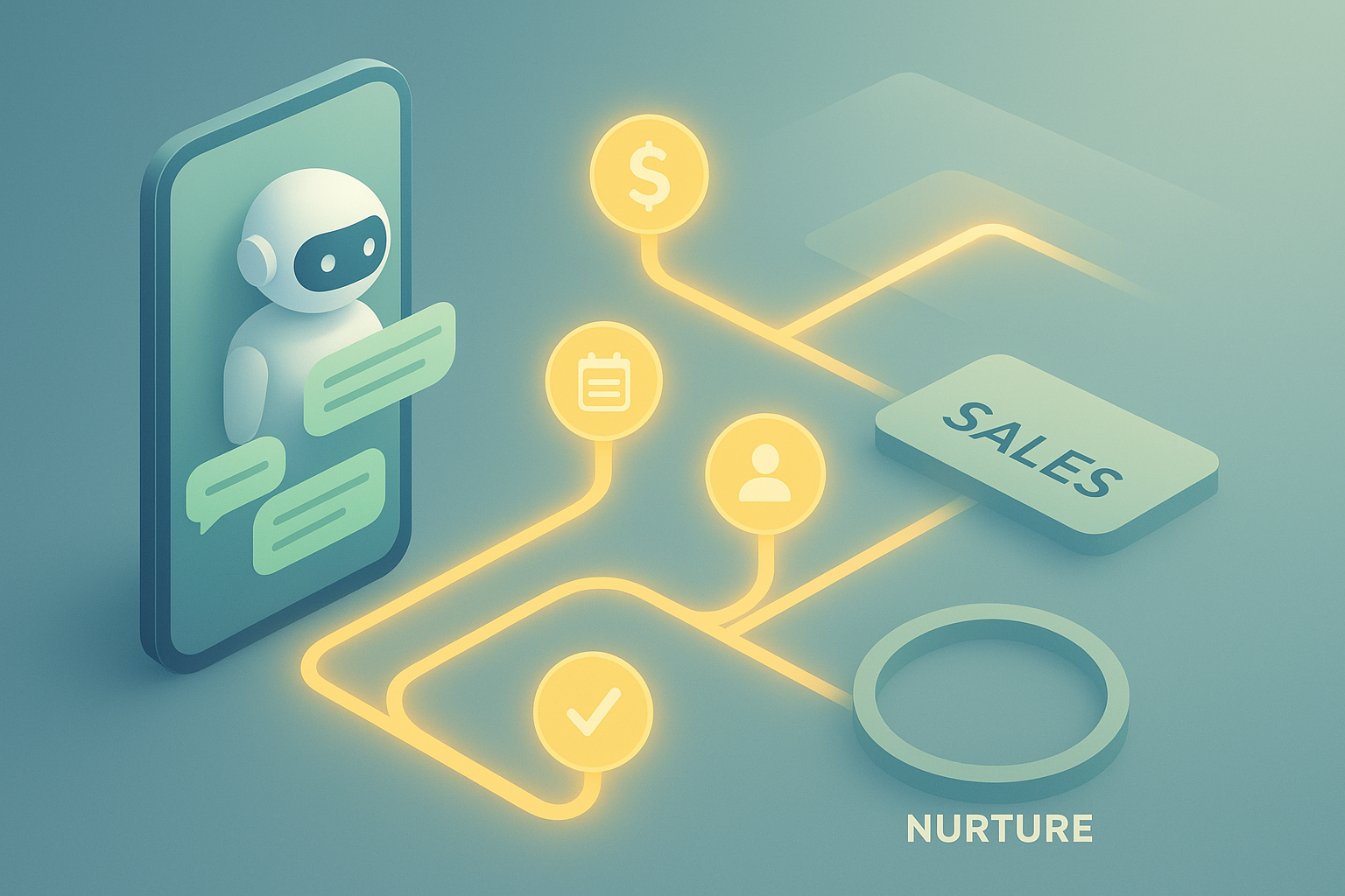 Illustration for: Stage 3: Lead Qualification Automation, Filtering High-Intent Prospects
