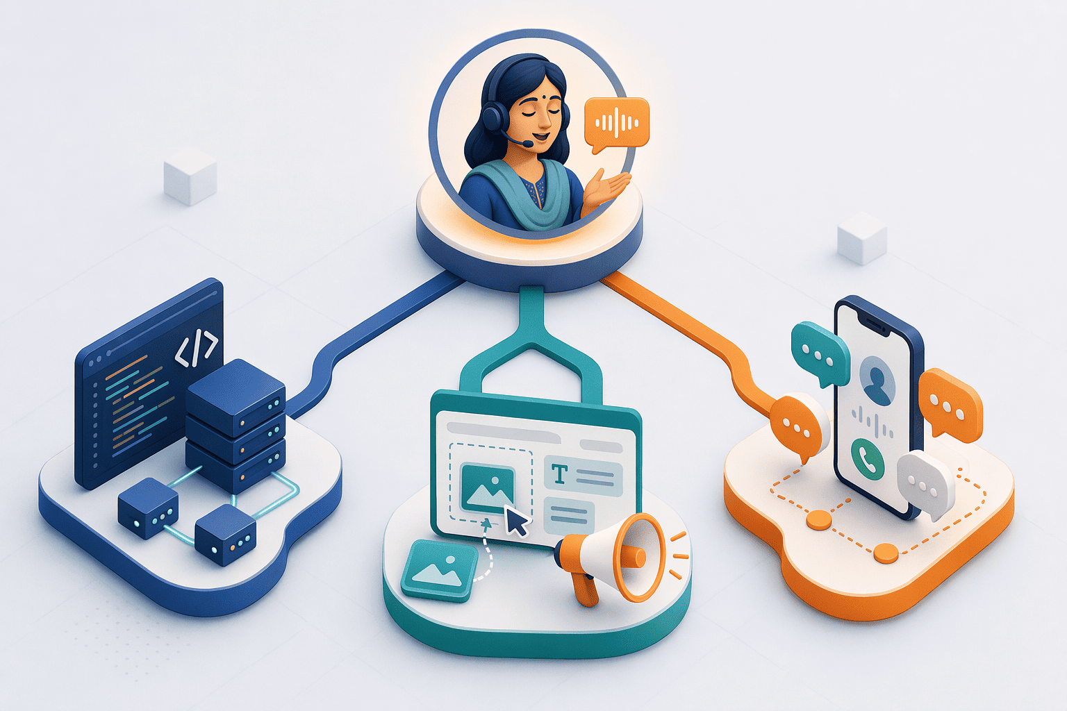 Illustration for: Which Hindi Voice Agent Is Right for Your Use Case