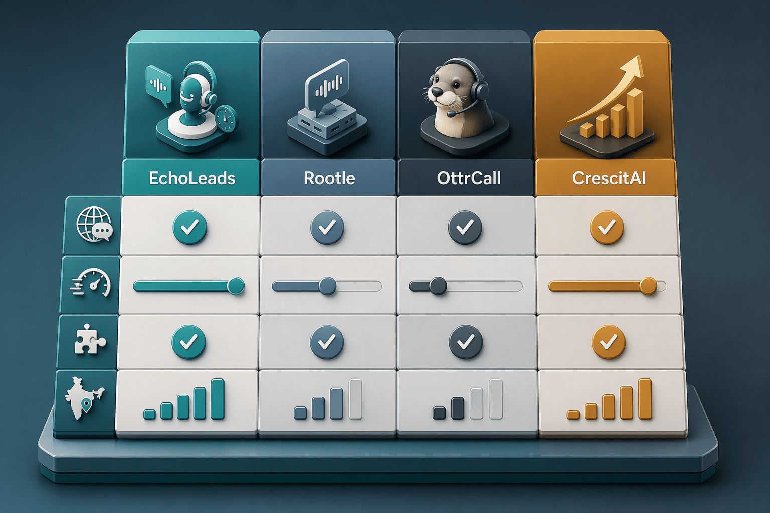 Illustration for Comparing EchoLeads with Other After-Hours Voice Solutions