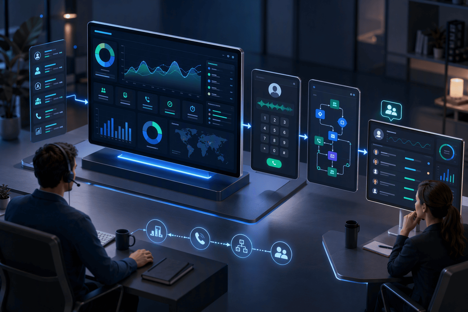 Illustration for 5. CloudTalk: The Balanced Dialer for Insight-Driven Teams With Smart Analytics