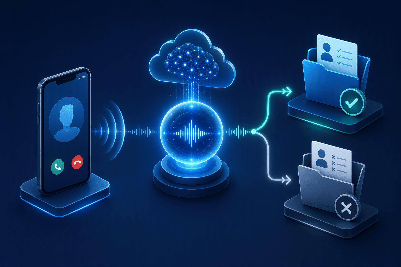 Illustration for What Is an AI Voice Agent for 24/7 Outbound Lead Qualification?